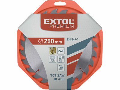 Extol Premium kotúč pílový 250x30mm, 24z 8803240