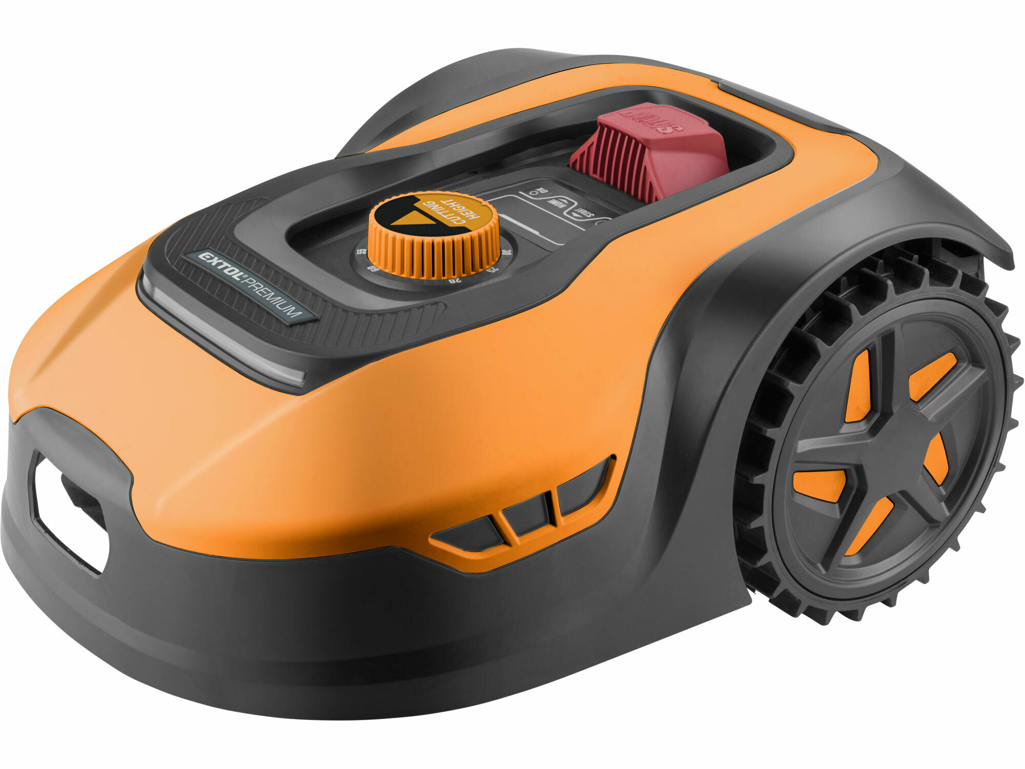 Extol Premium robotická kosačka 20V, 1x2,5Ah aku, záber 18cm 8895650