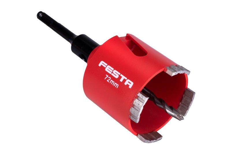 Festa diamantová vykružovacia korunka 72mm, SDS+, 24817