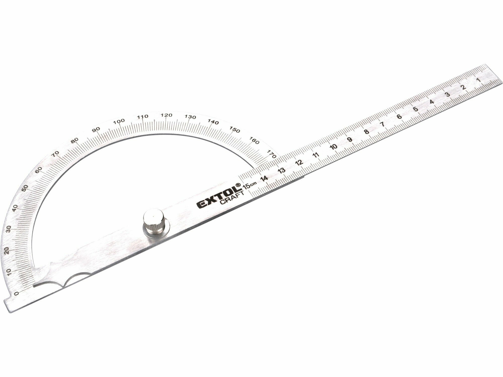 Extol Craft uhlomer oceľový, 0-180st, dĺžka 278mm, 925102