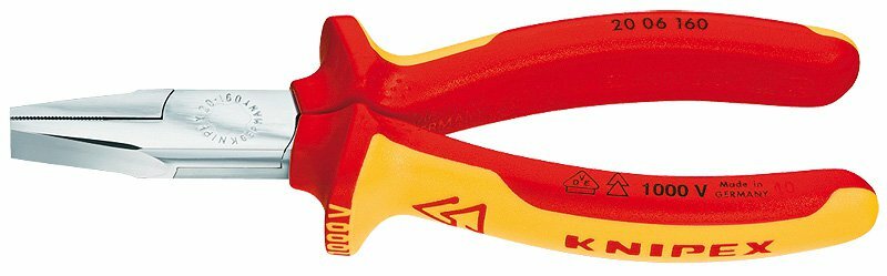 Knipex ploché kliešte 160 mm, izolované (VDE) 2006160