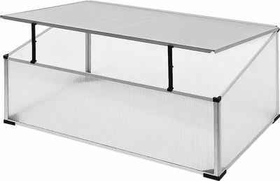 Strend Pro Greenhouse parenisko na pestovanie rastlín, Alu, PC, 100x60x40/30 cm