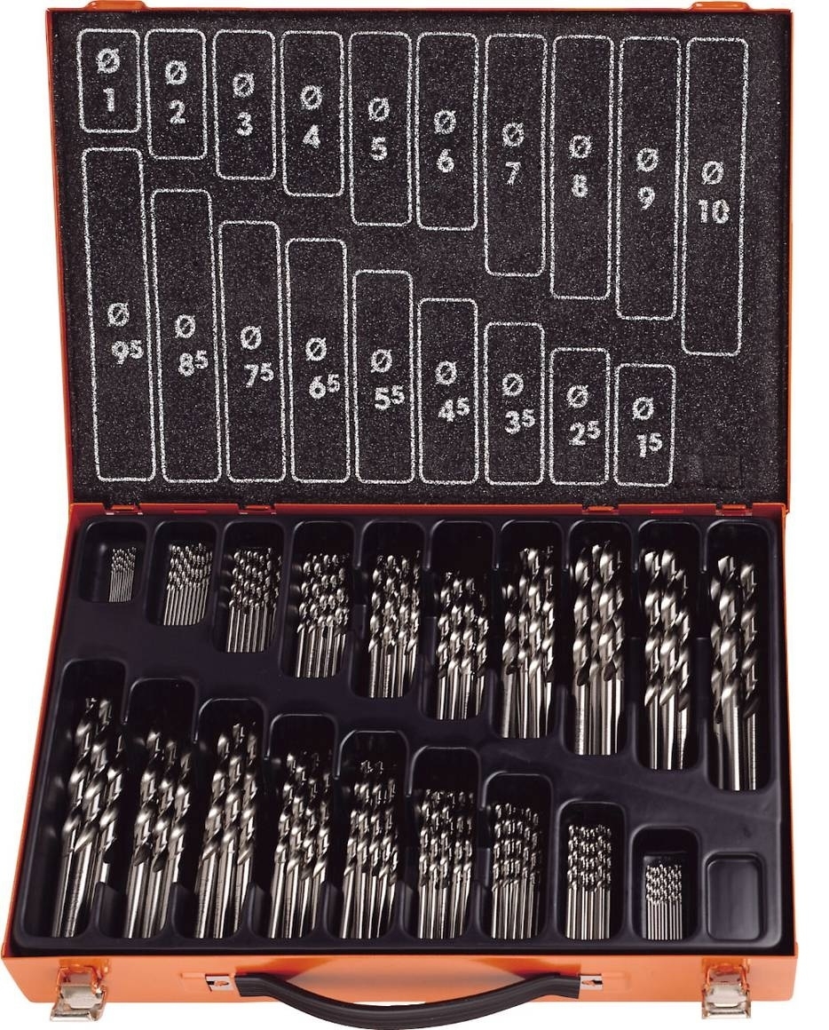 Projahn sada vrtákov prostar 1-10mm HSS-Co5% na kov 170 dielna 60613
