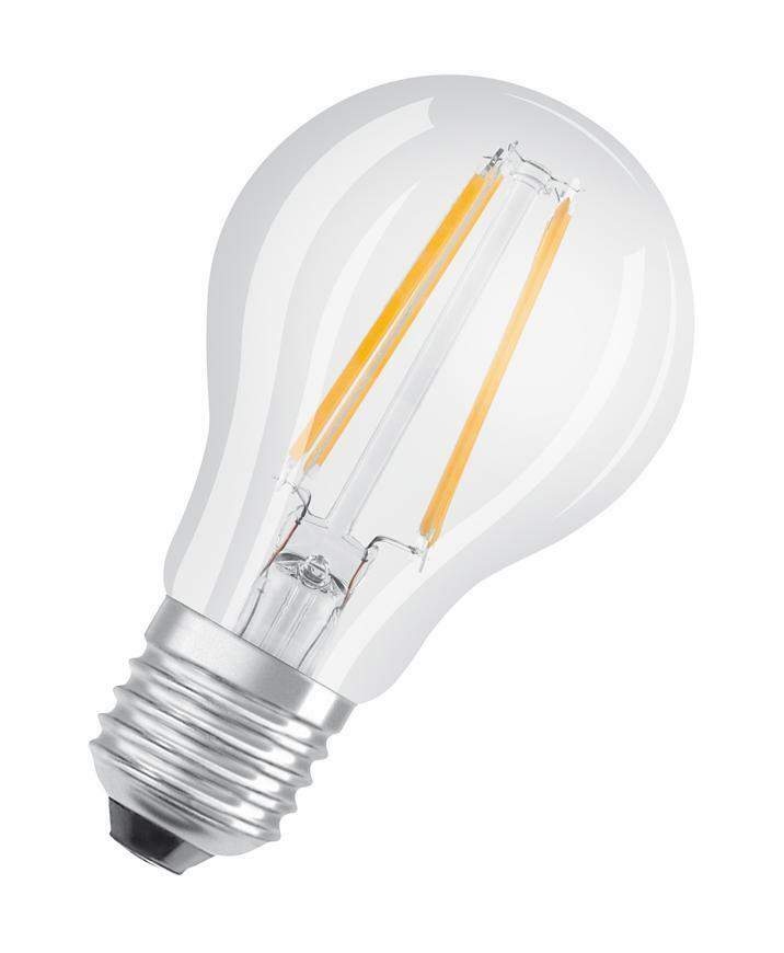 Ziarovka OSRAM® LED FIL 060 (ean9658) non-dim, 7W/827 E27 2700K Value  CLASSIC A