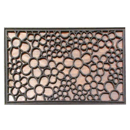 Rohozka MagicHome RBR 100, Meadow, 45x75 cm, guma