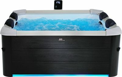 MSpa Oslo vírivka pre 6 osôb s hydro tryskami a LED osvetlením, 850 litrov
