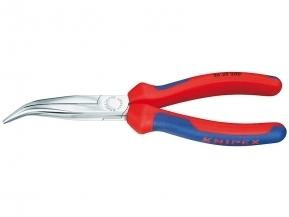 KNIPEX - pologuľaté chróm. kliešte s ostrím 200 mm 2625200