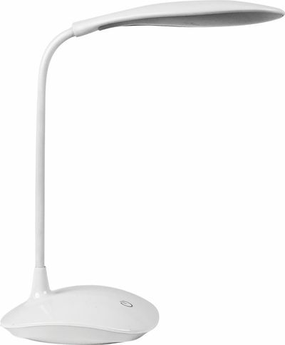 Strend Pro stolná lampa LED, s voľbou intenzity svetla, USB, 2 W, biela