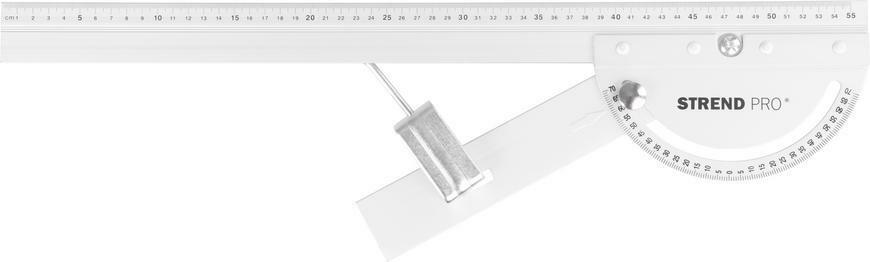 Strend Pro FSC-02 multifunkčné pravítko s uhlomerom 550mm 2161396