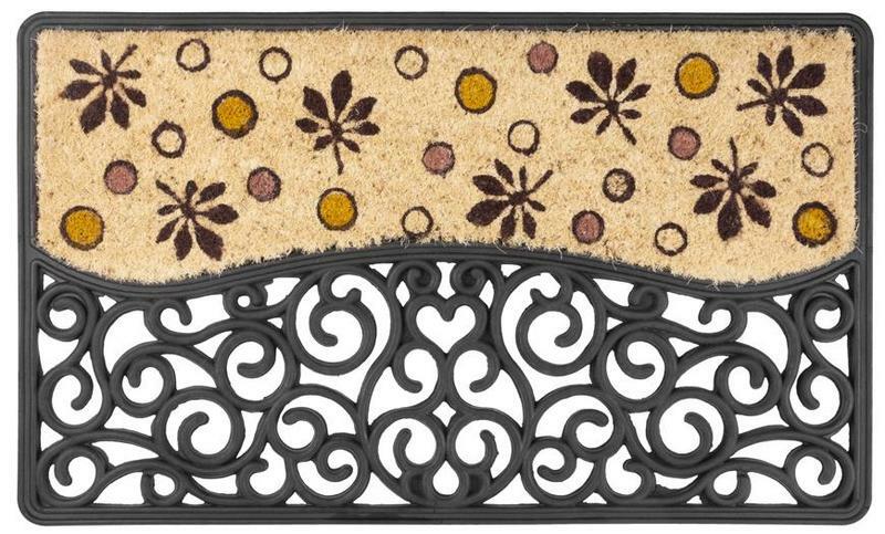 Rohožka MagicHome RCP 129, Oldstyle, 45x75 cm, guma