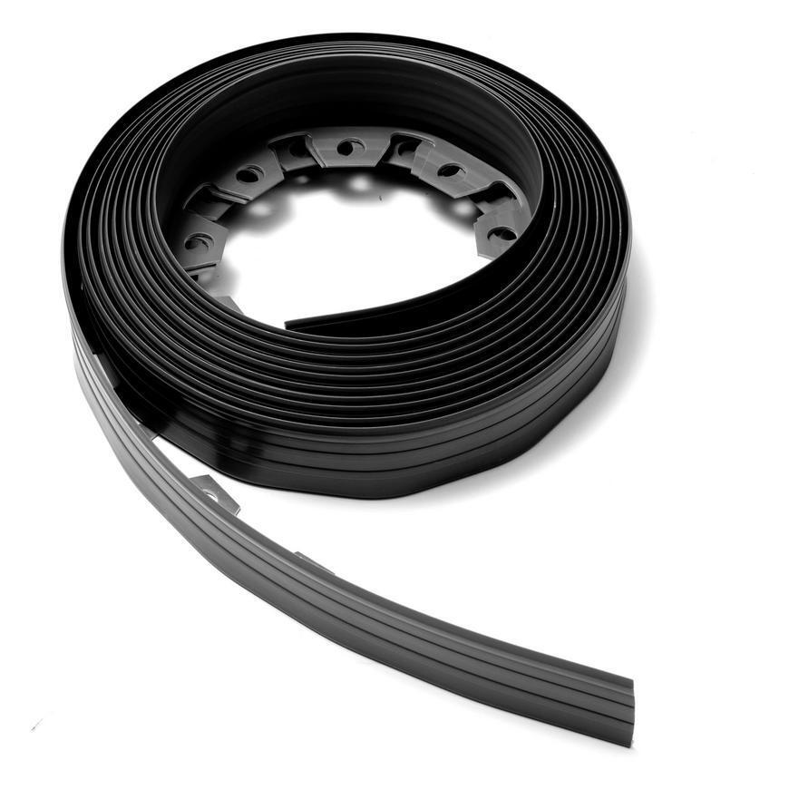 Strend Pro Garden trávnikový lem elastický čierny, výška 6cm, 10m