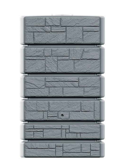 Prosperplast nádoba na dažďovú vodu TOWER STONE svetlo sivá 500L