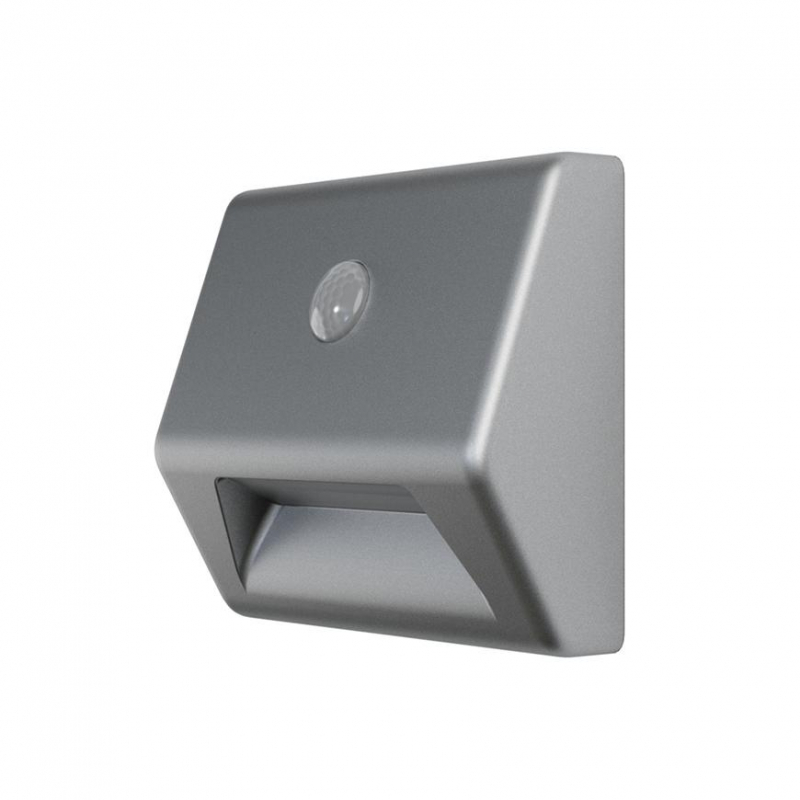 Ledvance NightLux® Stair Silver schodiskové nočné svetlo, 0,3W, 3x AAA, 215704