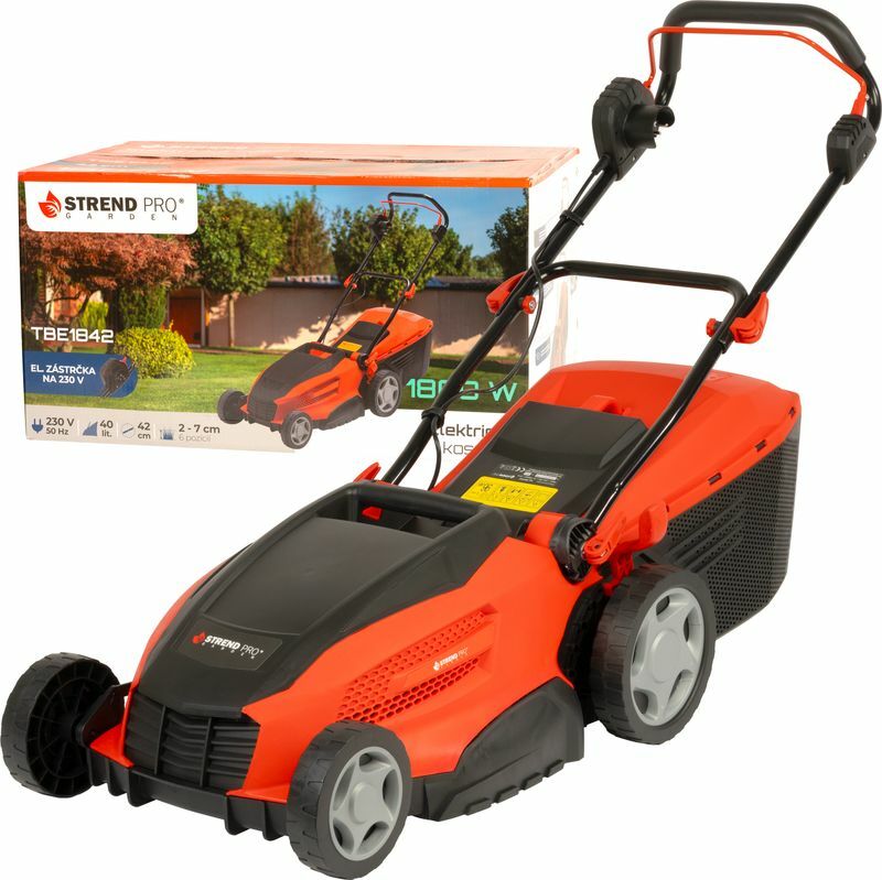 Strend Pro TBE1842 elektrická kosačka na trávu, 1,8 kW, záber 42cm 1111909