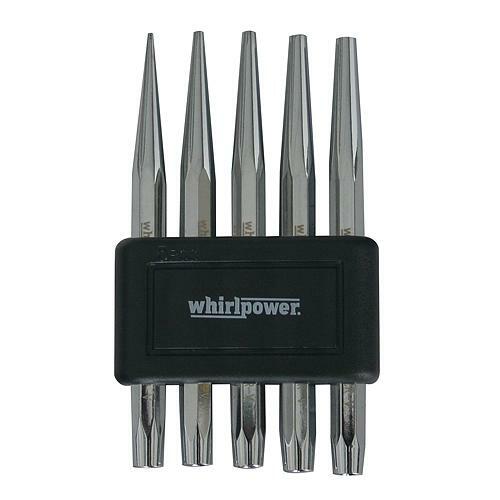 Whirlpower® sada dierovačov, 5 dielna
