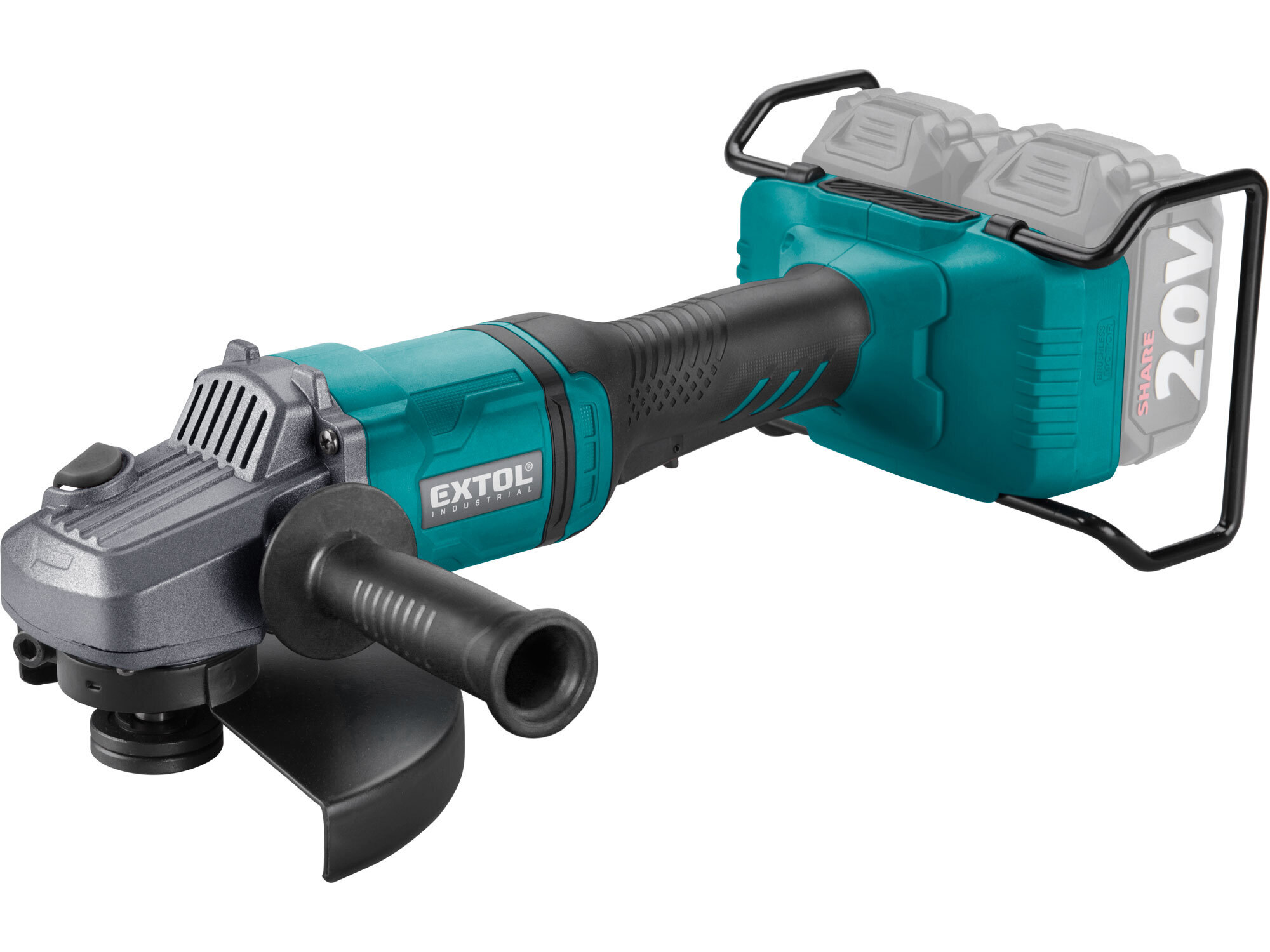 Extol Industrial Share20V aku úhlová bruska 150mm 40V, bez aku 8791847