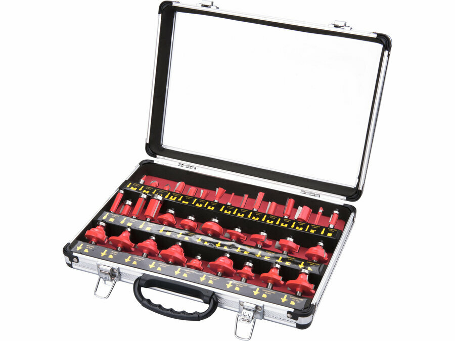 Extol Craft profilové frézy HSS s SK plátkami 35 dielna sada 44040