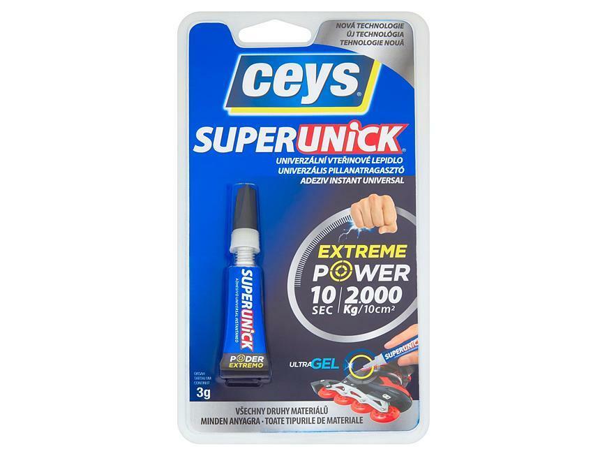 Ceys Superunic Extreme power sekundové lepidlo, 3 g