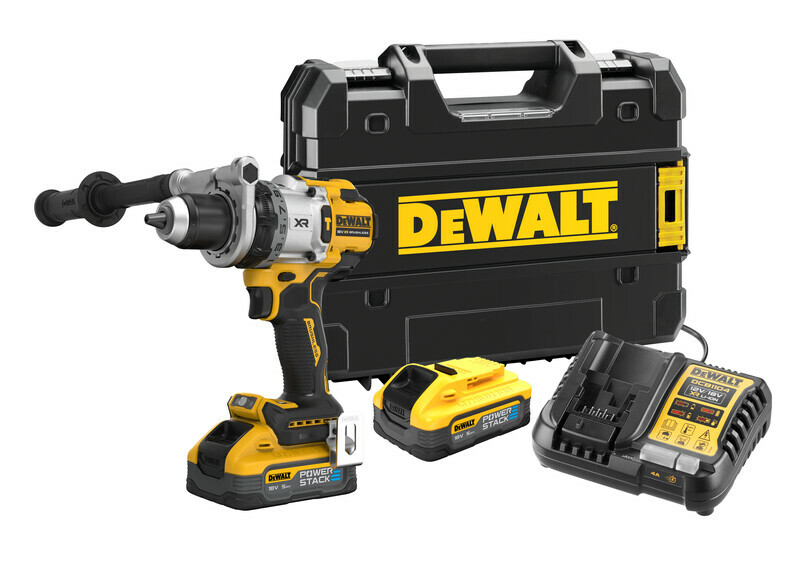 DeWalt DCD1007H2T aku vŕtačka 18V, 169Nm, 2x 5,0Ah aku Powerstack