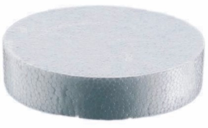 Zátka do polystyrénu 70mm, biela 100ks