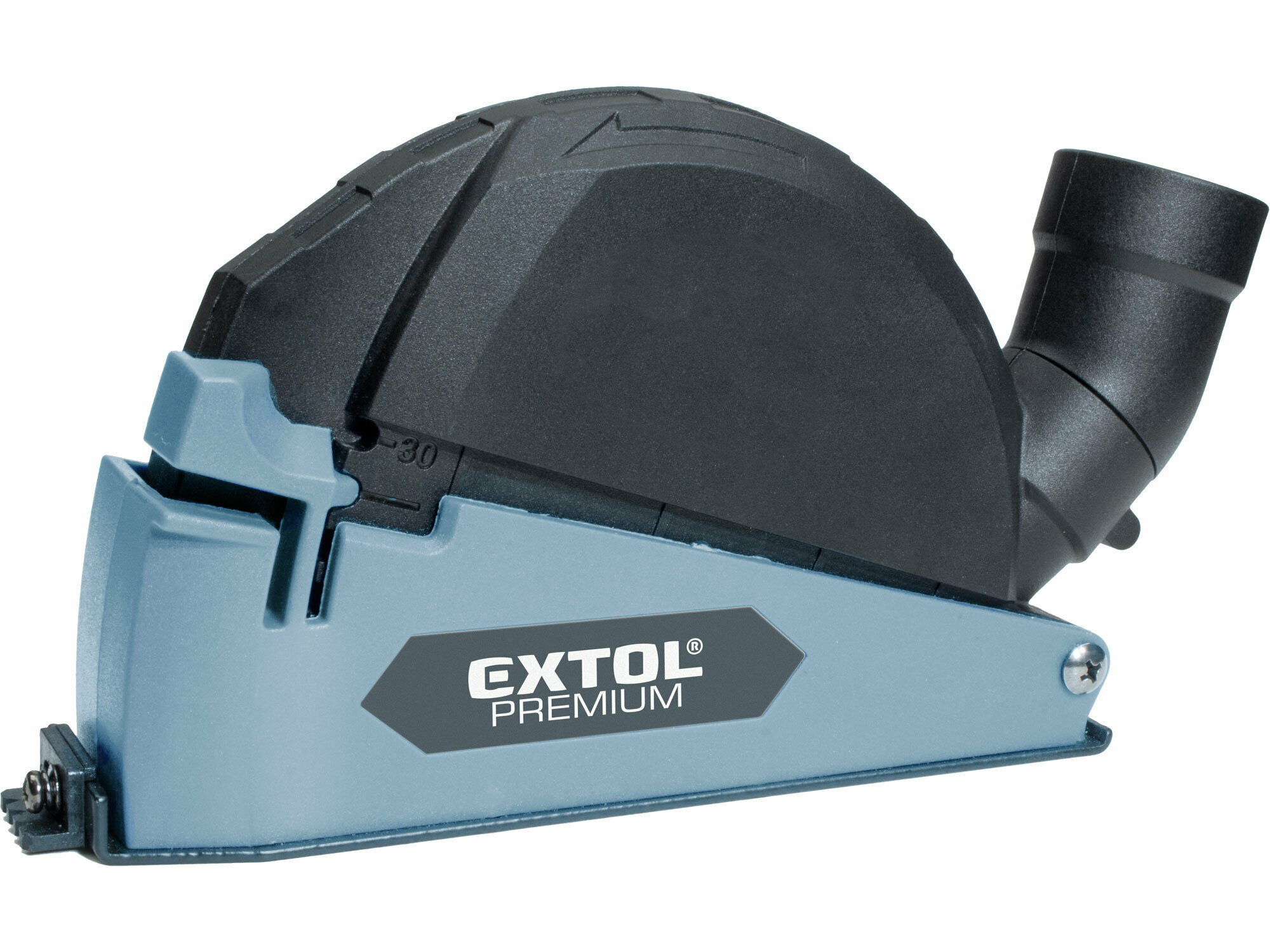Extol Premium kryt s odsávaním pre uhlovú brúsku na rezanie a drážkovanie, 115-125mm, 8807026