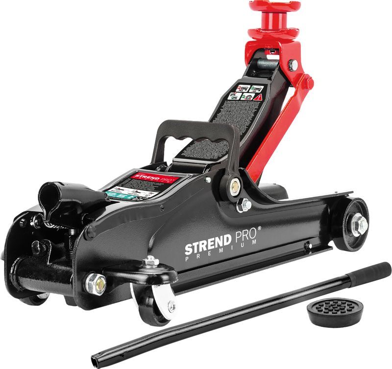 Strend Pro Premium hydraulický zdvihák pojazdný 2,5 tony, 85-365 mm