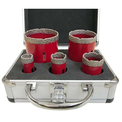 Strend Pro sada diamantových vrtákov do gresu, 20-35-45-55-72mm M14 (226192)