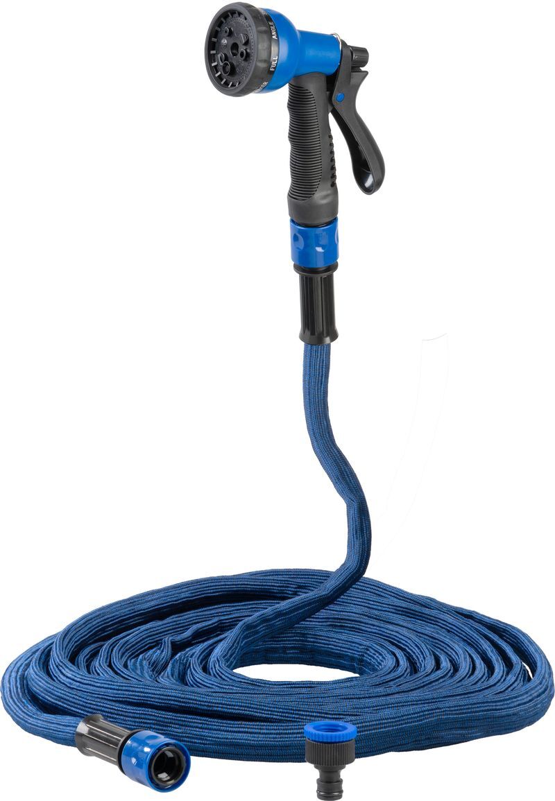 Strend Pro Garden Flexi zahradní hadice 1/2" s postřikovačem, 7,3-15 m