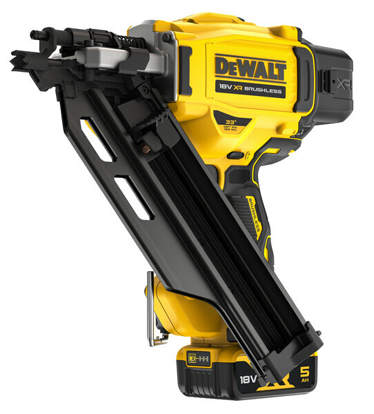 DeWalt DCN930P2 tesárska klincovačka 50-90mm, 18V, 2x 5,0Ah aku