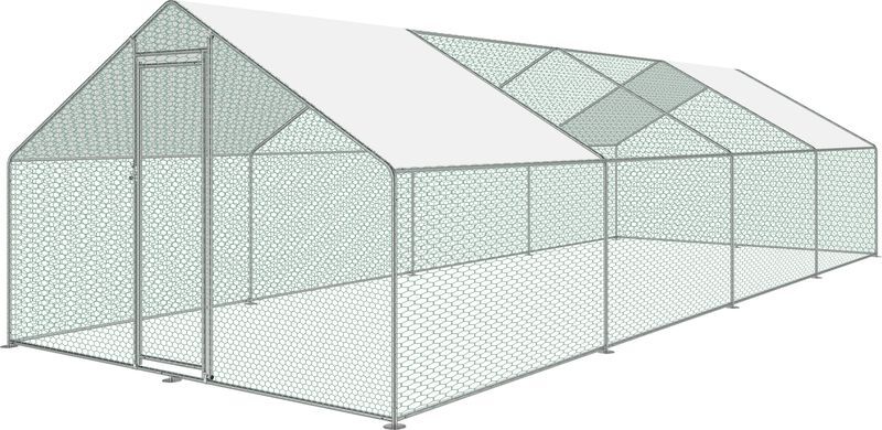 Strend Pro klietka pre hydinu, so strechou, 3x8x2m 2173832