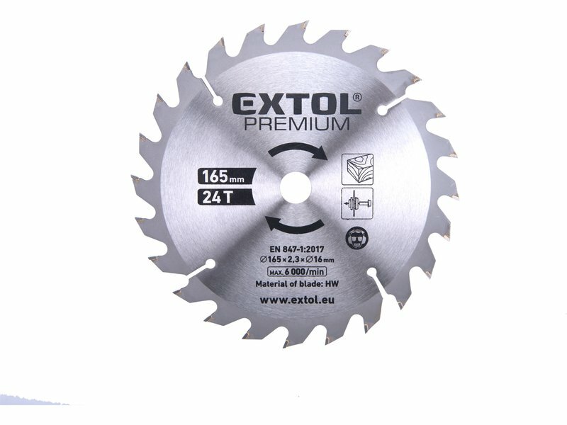 Extol Premium pílový kotúč 165mm