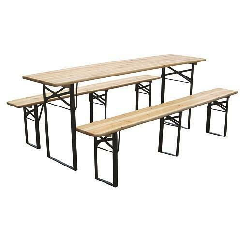 Pivný set - 2x lavica a 1x stôl, 200cm