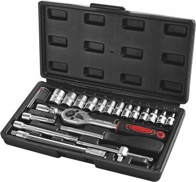 Strend Pro gola sada 1/4",  25-dielna