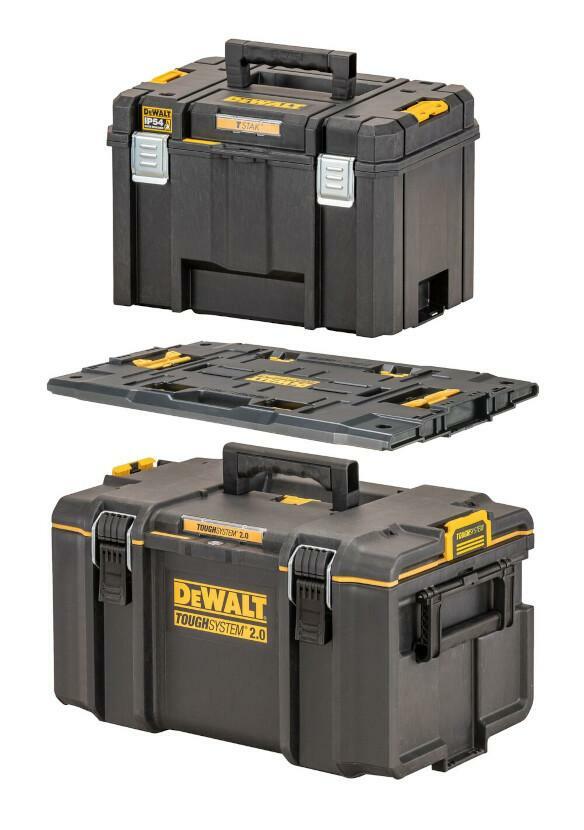 DeWalt sada boxov Tstak VI + Tougsystem DS300 + adaptér DWST08017-9