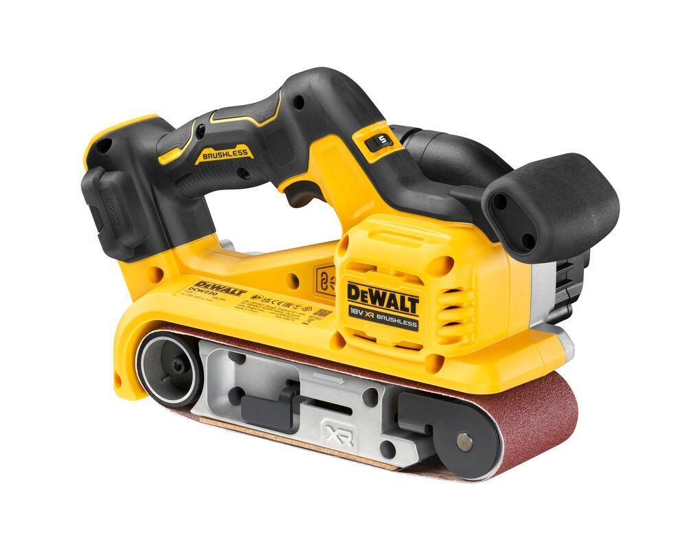 DeWalt DCW220N aku pásová brúska 75x533mm, 18V bez aku