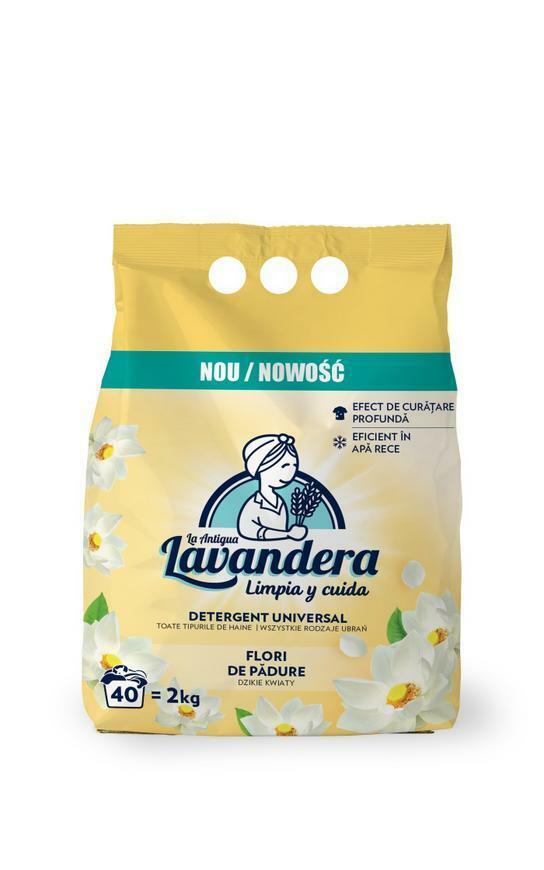 Prací prášok Lavandera, divoké kvety, 2000 g/40 pracích dávok