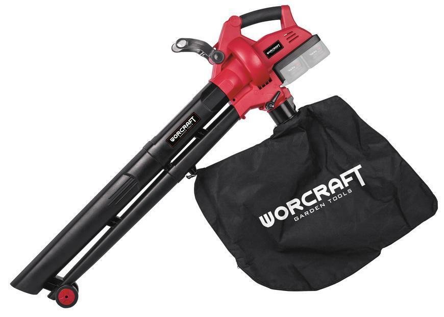 Worcraft CLBV-S40Li ShareSYS aku fukár a vysávač lístia 2x20V, bez aku 111314A