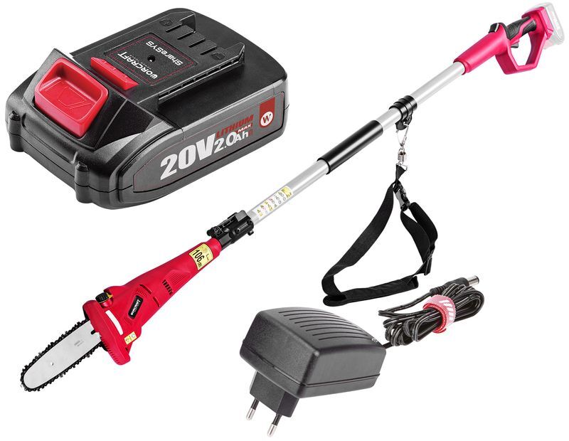 Worcraft CPS-S20Li ShareSYS aku vyvetvovacia píla teleskopická 188-270mm, 20V, 1x2,0Ah aku  1140386