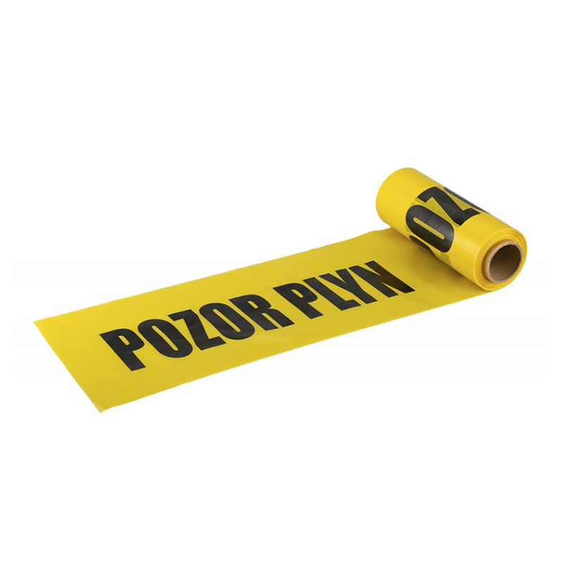 Výstražná páska POZOR PLYN, 20m