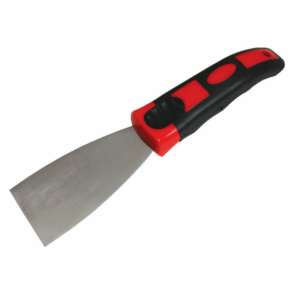 Vorel Špachtle nerezová pogumovaná rukojeť, 100mm