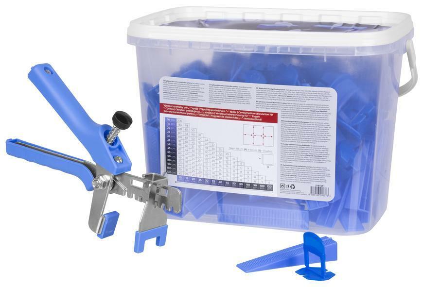 Strend Pro LS520 StarterKIT nivelačná sada 100x 2mm medzerník, 100x klinok + kliešte