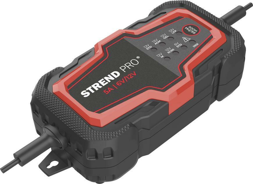 Strend Pro BD03-Z5.0A-D1 nabíjačka na autobatérie, 85W, 5A, 6V/12V