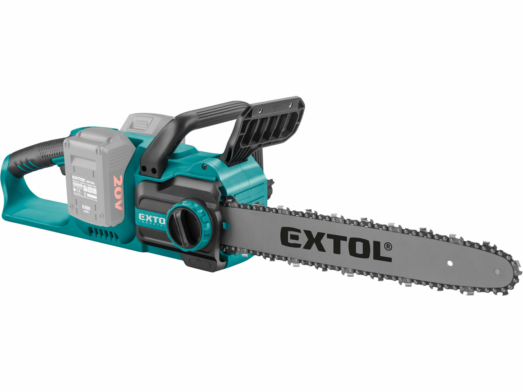 Extol Industrial Share20V aku reťazová píla bezuhlíková, 30cm, bez aku 8791921