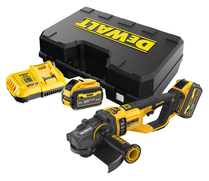 DeWalt DCG460X2 aku uhlová brúska 230mm 54V, 2x 3,0Ah aku