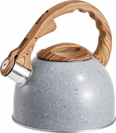 MagicHome čajník pískací, šedý, 2500 ml