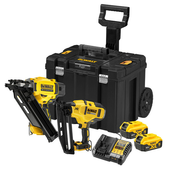 DeWalt DCK246P2T set aku klincovačiek DCN930 a DCN660, 18V, 2x5,0Ah aku