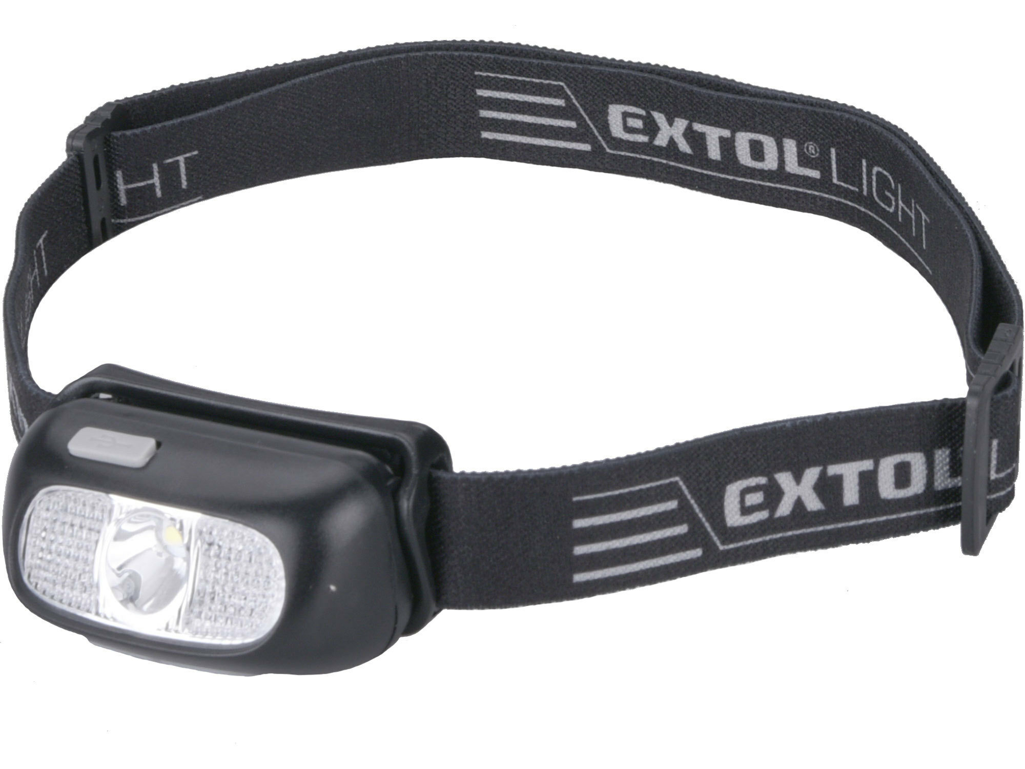 Čelovka akumulátorová 5W CREE LED, 3,7V/1Ah Li-ion, nabíjanie cez USB, EXTOL LIGHT