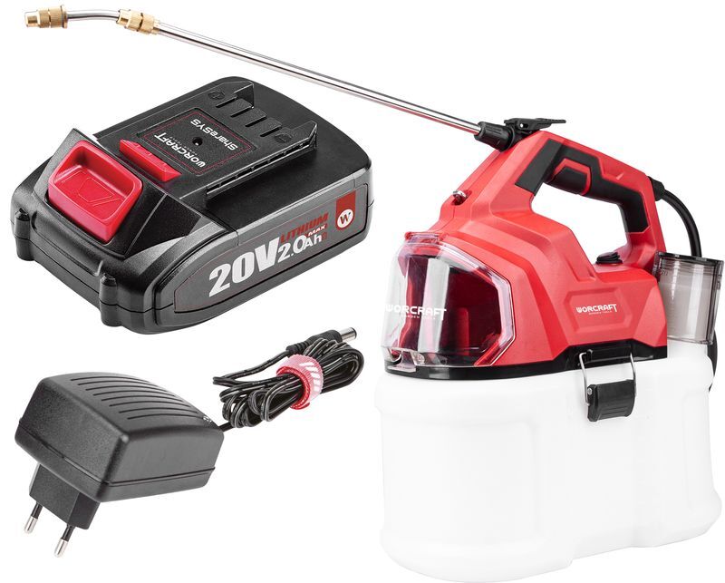 Worcraft CBS-S20Li-8L ShareSYS akumulátorový postřikovač 8 litrový, 20V, 1x2,0Ah akumulátor 2560295