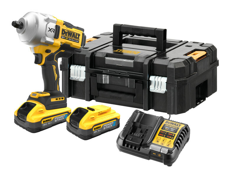 DeWalt DCF961H2G aku rázový uťahovák 1626Nm 18V 2x5,0Ah aku Powerstack