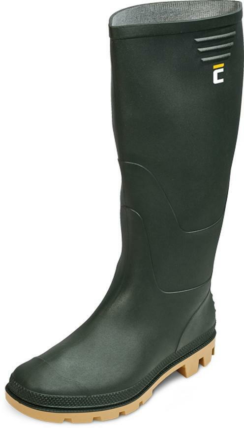 Čižmy boots Ginocchio, olivová 37, Pvc, záhradné